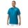 Yonex Training T-shirt Practice Small Logo YM0045 (100% Polyester) 2024 blue-green Men