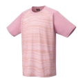 Yonex Sport T-shirt Crew Neck Club Team YM0050 (100% Polyester) 2025 smoke pink Men's