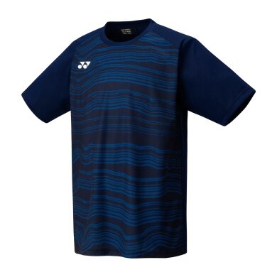 Yonex Sport T-shirt Crew Neck Club Team YM0050 (100% Polyester) 2025 navy blue Men's