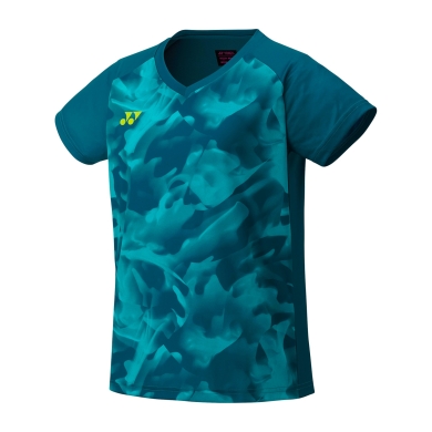 Yonex Sport T-shirt Crew Neck Club Team YW0033 (100% Polyester) 2025 teal women's