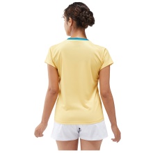 Yonex Sport Shirt Crew Neck Club Team YW0034 (100% Polyester) yellow Ladies