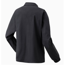 Yonex Training Jacket Warm-Up Suit Jacket with Collar Club Team 2025 Slate Black Ladies