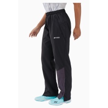 Yonex Training Trousers Warm-Up Pant Club Team Black Ladies