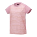 Yonex Sport T-shirt Crew Neck Club Team YM0050 (100% Polyester) 2025 smoke pink Ladies