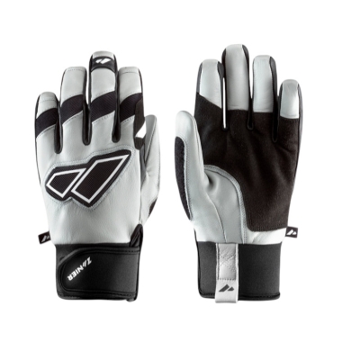 Zanier Climbing Gloves Mymountainpassion Glove (Goat Leather) black/silver - 1 Pair