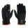 Zanier Softshell Gloves Similaun (maximum freedom of movement) black/orange - 1 pair