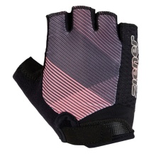 Ziener Bicycle Glove Chadi-Z (Gel Padding, Easy Removal) black/pink girls