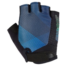 Ziener Bicycle Glove Chadi-Z (Gel Padding, Easy Pull-Off) black/blue Children