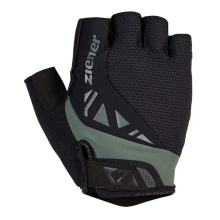 Ziener bicycle gloves Claass-Z (removal aid) black/dark green