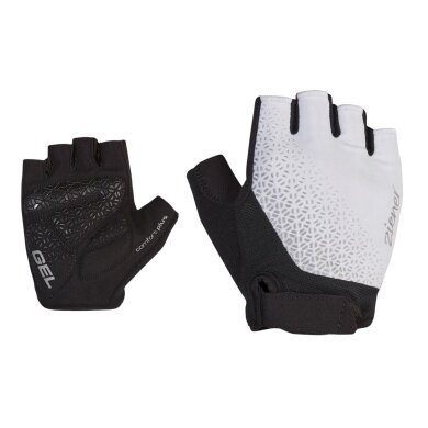 Ziener Bicycle Gloves Cadja-Z (Gel Padding, Designed for Women) White