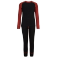 Ziener functional underwear set Jalia (long-sleeve shirt and long trousers) black Children