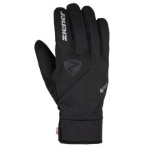 Ziener Bicycle Gloves DONNI-Z WS PR (Gel Padding, windproof) black - 1 pair