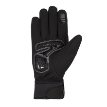 Ziener Bicycle Gloves DONNI-Z WS PR (Gel Padding, windproof) black - 1 pair