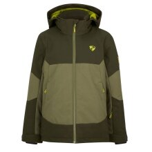 Ziener Winter Ski Jacket Agimo-Z (waterproof, windproof, warm) 2025 moss green children