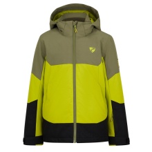 Ziener Winter Ski Jacket Agimo-Z (waterproof, windproof, warm) 2025 electric green children
