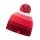 Ziener Knitted Hat Ishi (warm, Fleece Lining, reflective elements) neon pink Kids