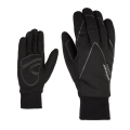 Ziener Winter Gloves Unico Glove Crosscountry (with knitted cuffs, windproof, water-repellent) black