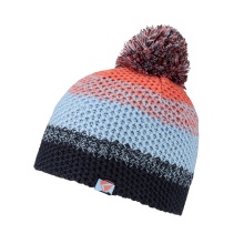 Ziener knitted hat ISHI-Z (warm, fleece lining) navy blue/blue/pink children