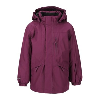 Zigzag Winter Ski Jacket Arctic Ski Jacket W-Pro 10000 (waterproof, windproof) purple children