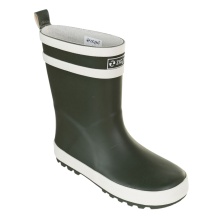 Zigzag rubber boots Hurricane Kids green children