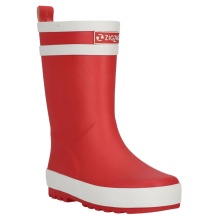 Zigzag rubber boots Hurricane Kids red children