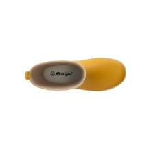 Zigzag Wellington Boots Hurricane Kids gold yellow Children