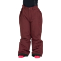 Zigzag Winter Ski Trousers Soho W-PRO 10,000 (waterproof, breathable, windproof) burgundy children