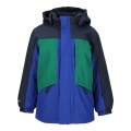 Zigzag Winter Ski Jacket Arctic Ski Jacket W-Pro 10000 (waterproof, windproof) navy blue/green/blue children