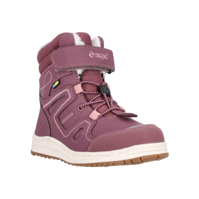 Zigzag Winter Boots Rincet WP (waterproof, warm, lined) pink girls