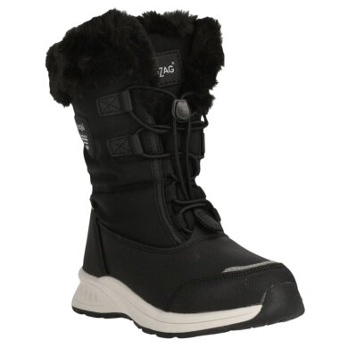 Zigzag Winter Boots Wesend Boot WP (waterproof, warm, lined) black girls