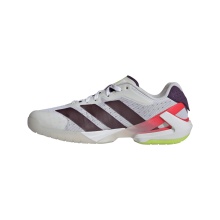 adidas indoor court shoes Adizero Counterblast white/plum men's