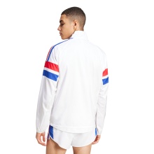 adidas running training jacket Adizero Retro white men's