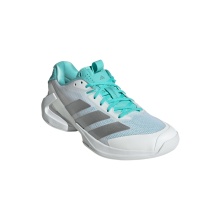 adidas tennis shoes Adizero Ubersonic 5 Allcourt/Lightness 2025 white/silver/teal green ladies