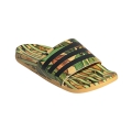adidas Adilette Comfort 3-Stripes pool slides green/multicoloured ladies - 1 pair