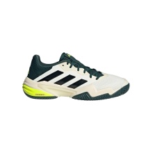 adidas Tennis Shoes Barricade 13 Allcourt/Stability 2025 white/green/lime yellow men's