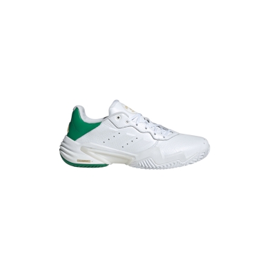 adidas Barricade 13 Leather Allcourt/Stabil 2025 tennis shoes white/green men's