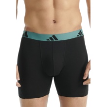 adidas underwear boxer shorts briefs Active Flex Cotton assorted black men's - 3 pieces