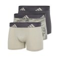adidas underwear boxershorts briefs active micro flex eco multicoloured black/green men's - pack of 3