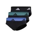 adidas Underwear Slip Brief Active Flex Cotton - multicoloured - 3 pieces