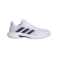 adidas CourtJam Control Indoor/Carpet Tennis Shoes white/navy men's