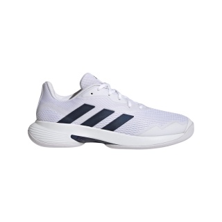 adidas CourtJam Control Indoor/Carpet Tennis Shoes white/navy men's