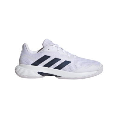 adidas CourtJam Control Indoor/Carpet Tennis Shoes white/navy men's