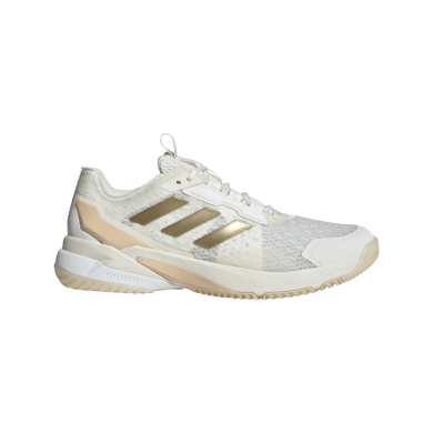 adidas Indoor Court Shoes CrazyFlight 6 white/gold ladies