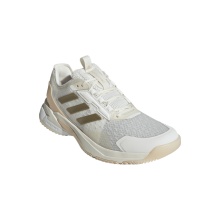 adidas Indoor Court Shoes CrazyFlight 6 white/gold ladies