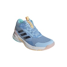 adidas Indoor Court Shoes CrazyFlight 6 Mid blue/multicoloured Ladies