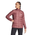 adidas Terrex Multi Light Down Jacket burgundy red ladies