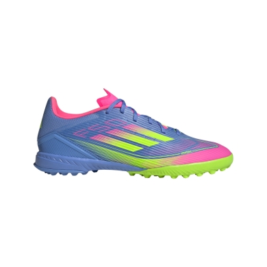 adidas Football Boots F50 League TF (Artificial Turf, Hard Clay Courts) blue/pink/lime Men's