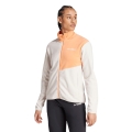 adidas Terrex Multi Full Zip Fleece Jacket beige/orange ladies