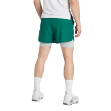 adidas Training Trousers Gym+ Climacool 2in1 (Short+Tight) green Men's