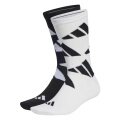 adidas Sport Socks Crew Aeroready Logo Brand Love black/white 2-pack